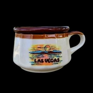 Vintage Las Vegas Dessert Mug